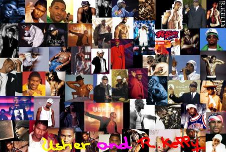 Usher and R.Kelly